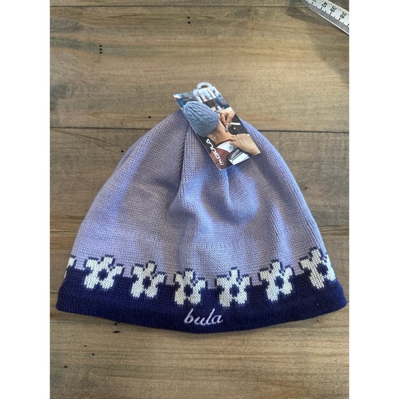 BULA Ski Hat  New Purple Adult One Size - Picture 1 of 6